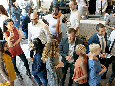 Group of people at an event